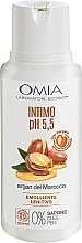 Гель для интимной гигиены "Аргана" - Omia Laboratori Ecobio Intimo pH 5,5 Argan from Morocco — фото N1