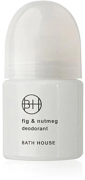 Bath House Fig and Nutmeg Deodorant - Роликовий дезодорант — фото N1