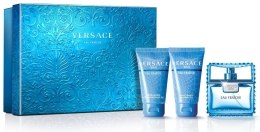 Парфумерія, косметика Versace Man Eau Fraiche - Набір (edt 50ml + sh/gel 50ml + shm 50ml)