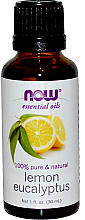 Эфирное масло лимона, эвкалипта - Now Foods Essential Oils 100% Pure Lemon Eucalyptus — фото N1