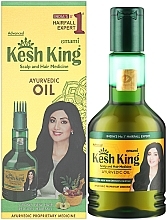 Аюрведическое масло для кожи головы и волос - Kesh King — фото N2