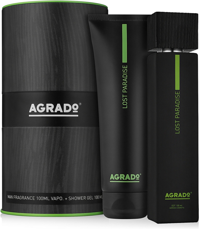 Agrado Lost Paradise - Набор (edt/100ml + sh/gel/100ml)