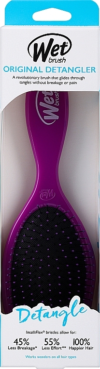 Щітка для волосся - Wet Brush Original Detangler Purple — фото N2