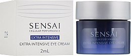 Парфумерія, косметика Екстраінтенсивний крем для області навколо очей - Sensai Cellular Performance Extra Intensive Eye Cream (пробник)