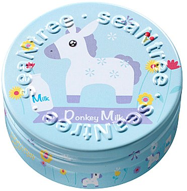 Крем для лица с ослиным молоком, дизайн 5 - SeaNtree Donkey Milk Water Drop Cream S5