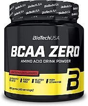 Комплекс аминокислот в порошке "Арбуз" - BioTechUSA BCAA Zero Watermelon Amino Acid Drink Powder — фото N1