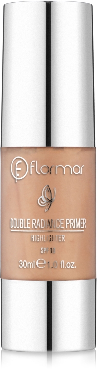 Коректор для обличчя - Flormar Double Radiance Primer Highlighter SPF10 