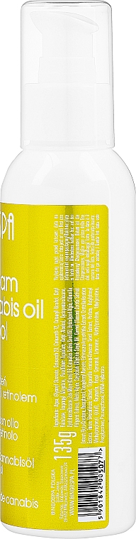 Крем з олією конопель та ретинолом - BingoSpa Day Cream With Cannabis Oil Retinol And Zea Mays — фото N2