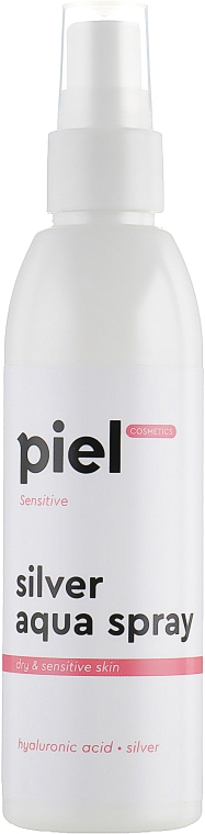 Увлажняющий спрей для сухой и чувствительной кожи - Piel Cosmetics Silver Aqua Spray — фото N3