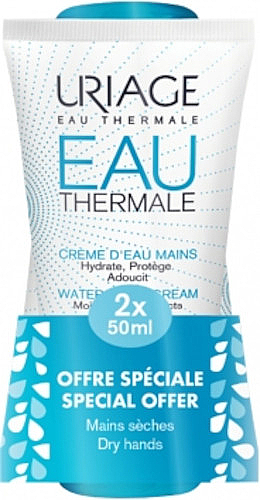 Набор - Uriage Eau Thermale Water Hand Cream (h/cr/2*50ml) — фото N1