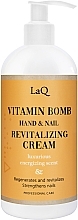 Захисний крем для рук і нігтів - LaQ Vitamin Bomb Hand & Nail Revitalizing Cream — фото N1