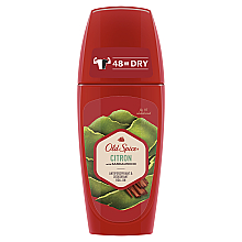 Духи, Парфюмерия, косметика Шариковый дезодорант - Old Spice Citron Antiperspirant & Deodorant Roll-On