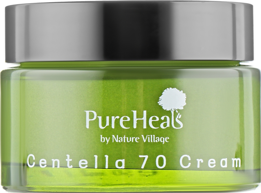 Восстанавливающий крем для кожи лица с экстрактом центеллы - PureHeal's Centella 70 Cream — фото N2