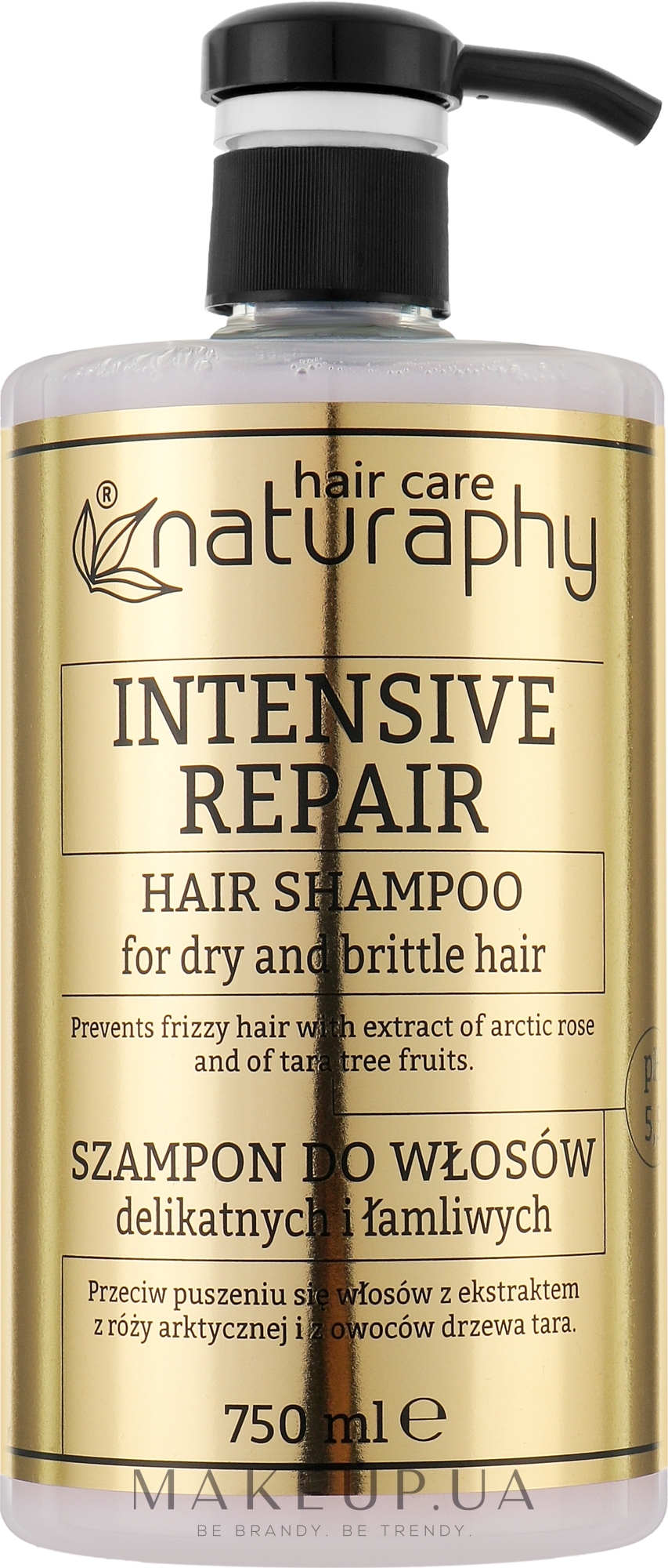 Шампунь с экстрактом арктической розы и фруктов дерева Тара - Naturaphy Hair Shampoo — фото 750ml