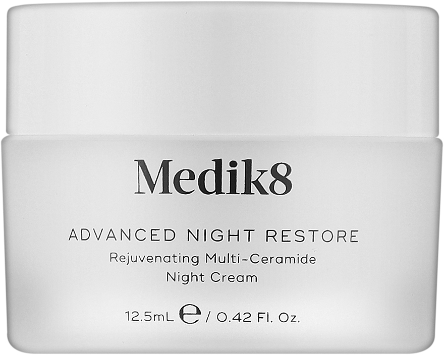 Омолаживающий ночной крем для лица с мульти-керамидами - Medik8 Advanced Night Restore Rejuvenating Multi-Ceramide Night Cream (пробник) — фото N1