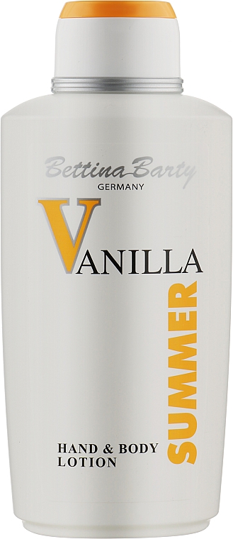Лосьйон для рук і тіла "Літня ваніль" - Bettina Barty Summer Vanilla Hand & Body Lotion