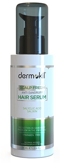 Сироватка для волосся проти лупи - Dermokil Scalp Fresh Anti Dandruff Hair Serum — фото N1