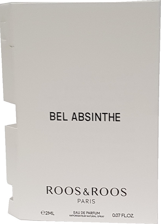 Roos & Roos Bel Absinthe - Парфюмированная вода (пробник) — фото N2