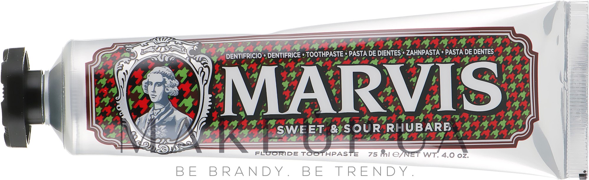 Marvis Sweet & Sour Rhubarb. Сладкая кислая паста. З/паста Marvis "Sweet & Sour Rhubarb" (75 мл). Sweet and Sour паста зубная. Кис паста