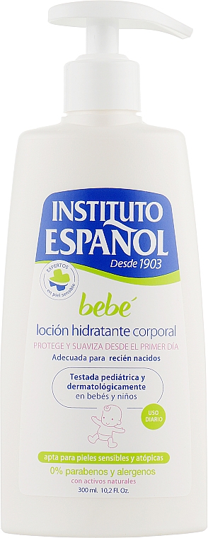 Лосьйон для тіла для новонароджених - Instituto Espanol Bebe Baby Moisturizing Body Lotion — фото N1