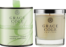 Ароматизированная свеча - Grace Cole Grapefruit Lime & Mint — фото N3