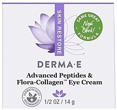 Крем для шкіри навколо очей з пептидами та колагеном - Derma E Skin Restore Advanced Peptide & Collagen — фото N3