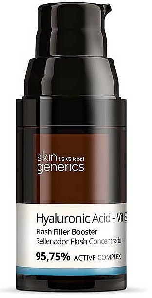 Сироватка для обличчя - Skin Generics Filling Serum And Intense Hydration Hyaluronic Acid — фото N1