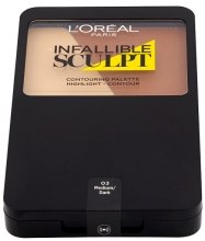 Духи, Парфюмерия, косметика Палетка для контурирования - L'Oreal Paris Infallible Sculpt Contouring Palette