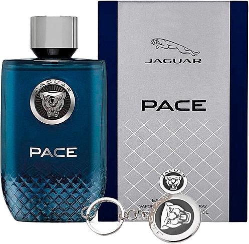 Jaguar Pace - Набор (edt/100ml + acc/1pc) — фото N1
