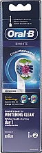 Парфумерія, косметика Змінна насадка для електричної зубної щітки, 2 шт. - Oral-B 3D White Refill Heads