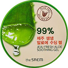 Гель с алоэ универсальный - The Saem Jeju Fresh Aloe Soothing Gel 99%  — фото N1
