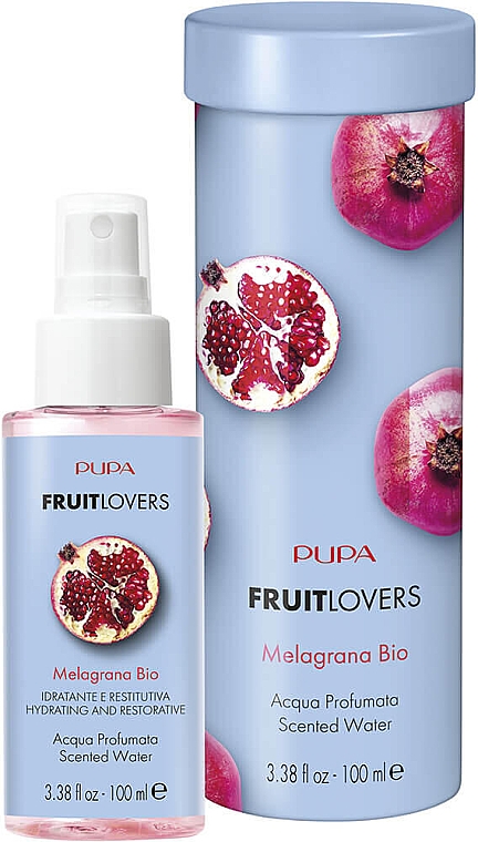 Спрей для тела "Гранат" - Pupa Fruit Lovers Melagrana Bio Acqua Profumata Scented Water — фото N1