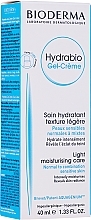 УЦЕНКА Увлажняющий гель-крем для лица - Bioderma Hydrabio Gel-Creme * — фото N3