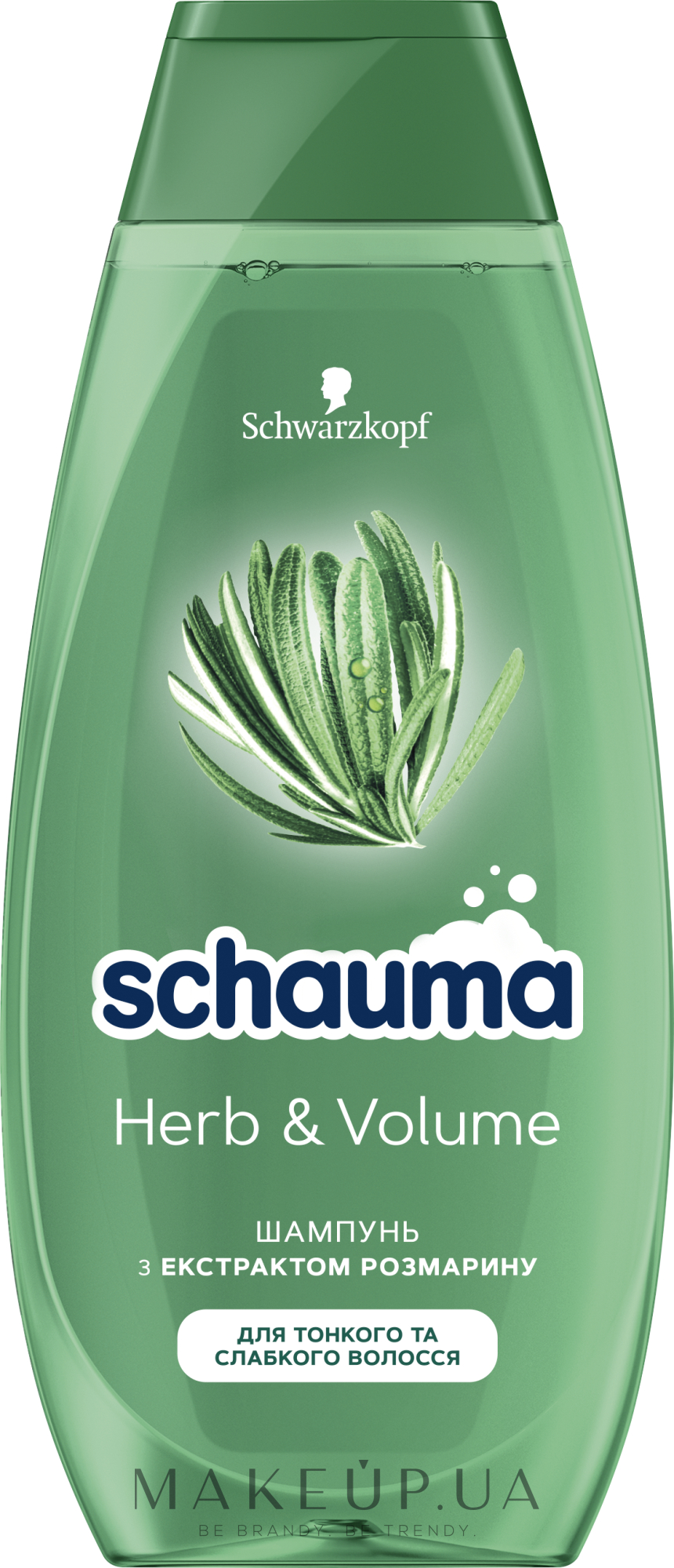 Шампунь для тонких и ослабленных волос - Schauma Herbs & Volume — фото 400ml