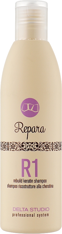 Восстанавливающий шампунь - Delta Studio Repara R1 Shampoo