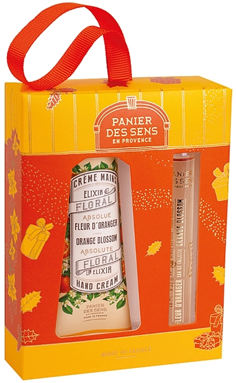 Panier Des Sens Orange Blossom - Набор (edt/10ml + h/cr/30ml) — фото N1