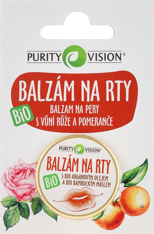 Бальзам для губ - Purity Vision Bio Lip Balm — фото N1