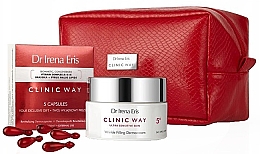 Парфумерія, косметика Набір - Dr. Irena Eris Clinic Way 5° (cr/50ml + capsule/5szt + bag)