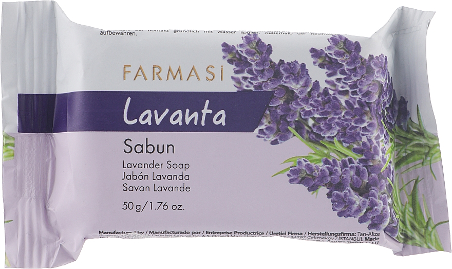 Натуральное мыло, "Лаванда" - Farmasi — фото N1