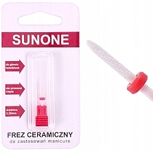 Керамическая фреза CSZ1 "Small Flame", деликатная, красная - Sunone — фото N1