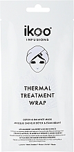 Термальна шапка-маска "Детокс і баланс" - Ikoo Thermal Treatment Wrap — фото N3