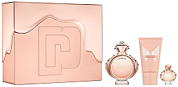 Парфумерія, косметика Paco Rabanne Olympea - Набір (edp/80ml + b/lot/100ml + edp/6ml)