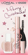 Набір - L'Oreal Paris + Essie Merry Christmas! (mascara/6,4ml + nail/polish/13,5ml) — фото N2