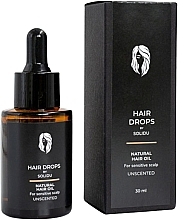 Масло для волос - Solidu Hair Drops Natural Hair Oil For Sensitive Scalp  — фото N1