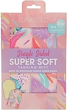 Перчатка для нанесения автозагара, желтая - Sunkissed Super Soft Single Sided Tanning Mitt — фото N1