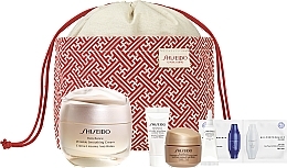 Набор, 6 продуктов - Shiseido Benefiance Wrinkle Smoothong Cream Pouch Set — фото N2