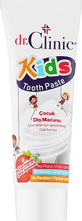 Зубная паста для детей - Dr. Clinic Kids Tooth Paste — фото N1