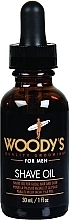 Духи, Парфюмерия, косметика Масло для бритья - Woody`s Shave Oil