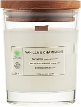 Аромасвеча "Vanilla&Champagne", в стакане - Purity Candle — фото N4