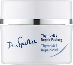 Відновлювальна маска для вікової шкіри з акне - Dr. Spiller Thymovit E Repair Mask (міні) — фото N1